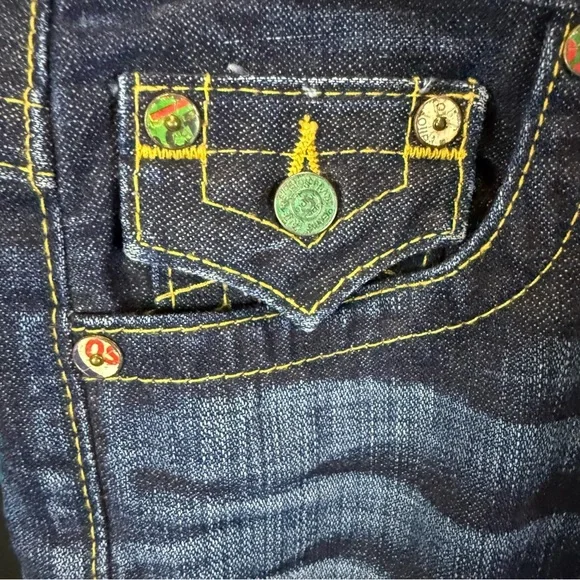 True Religion Cameron Denim western Y2K Made in the USA - Picture 4 of 14